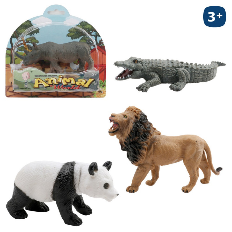 Animal Salvaje De Juguete Figura Realista Para Niños