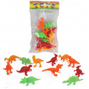 Mini dinosaurios de juguete en pack de 12 unidades