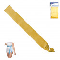 Banda lisa color oro 200x9cm para celebraciones
