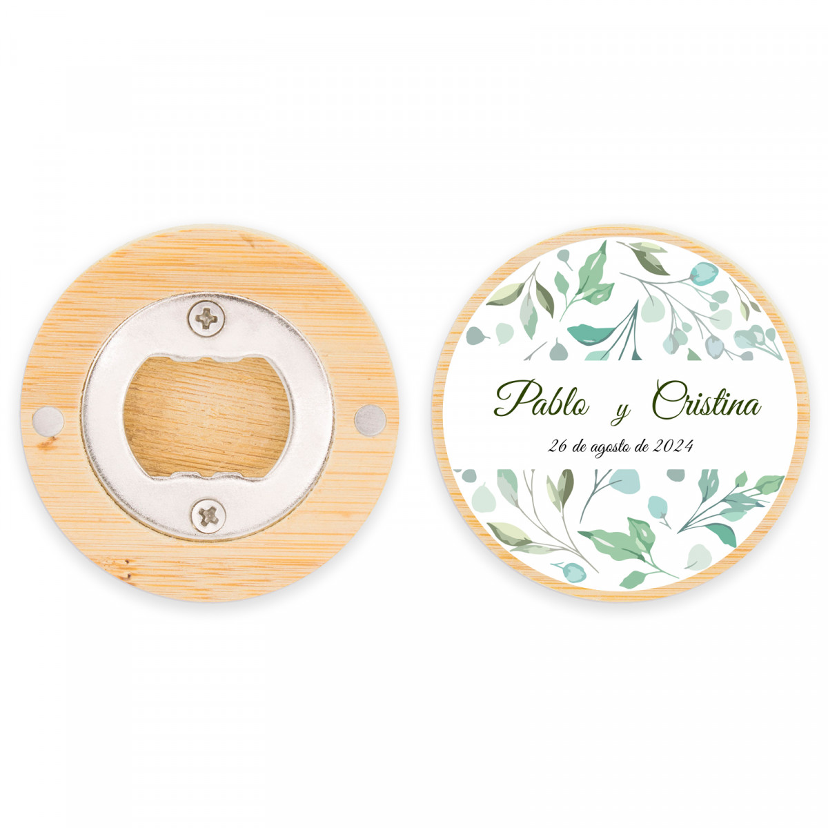 Ideas Originales y Útiles para Invitados Abridor de Madera