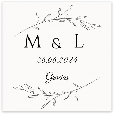 Recordatorios Personalizados Invitados Bálsamo labial en bolsa de organza