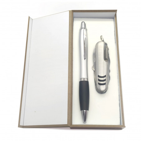 Caja madera con accesorios