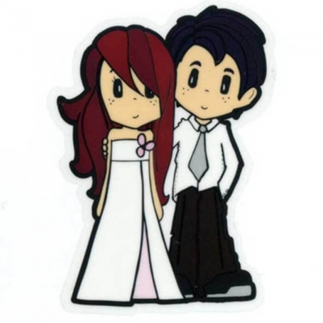 Pegatinas Boda Novios Street