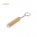 Recordatorios Personalizados para Invitados Llavero linterna de bambú