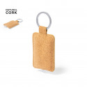 Llavero eco en caja kraft personalizado con adhesivo para detalles