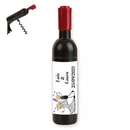 Detalles Boda Hombres Sacacorcho Personalizado