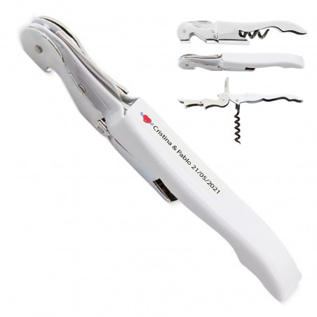 Detalles Invitados Sacacorchos personalizado