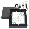Recuerdos Bodas y Eventos Set de Vino y Tarjeta