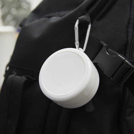 Vaso plegable reutilizable con adhesivo de unicornio y llavero