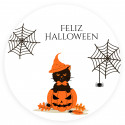 Marcador de colores con adhesivo personalizado para halloween