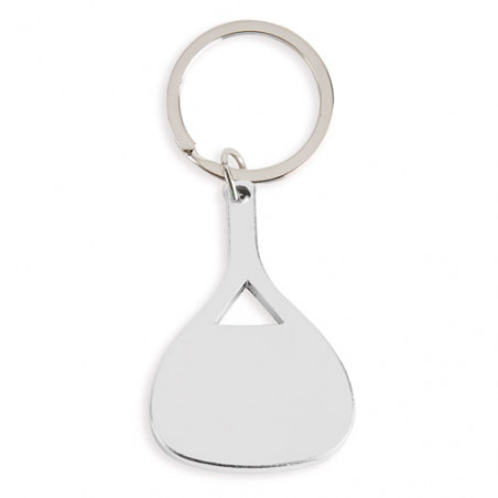 Llavero pádel fabricado en aluminio