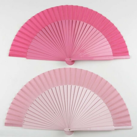 Abanicos Rosa Palo