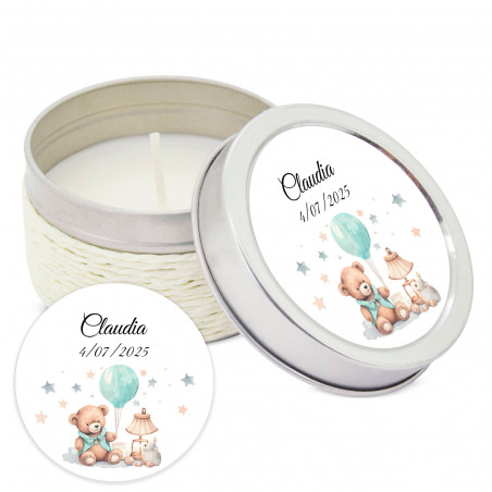 Detalles Bautizos Mujer Vela en Caja