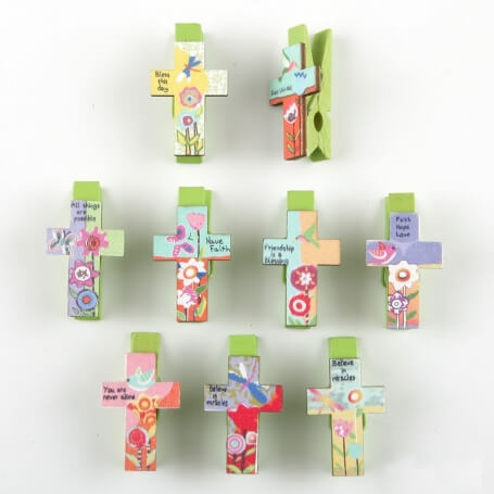 Clip Con Forma De Cruz