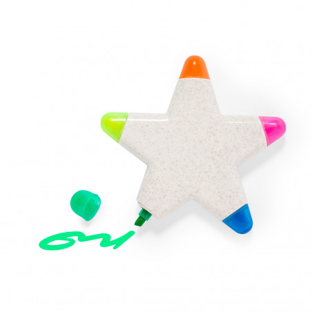 Marcador fluorescente con varios colores para regalar en navidad ampas