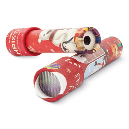 Pack con 4 caleidoscopios de navidad para regalar