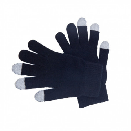 Guantes y gorro juvenil con neceser para regalar en navidad