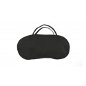 Set de viaje en color negro con adhesivo minimalista personalizable para bodas