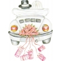 Pegatinas Coche Boda