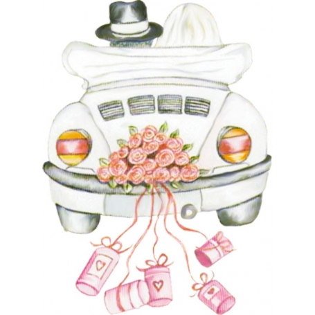 Pegatinas Coche Boda