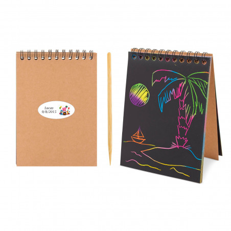 Detalles para Niños Libreta Personalizada para Dibujar