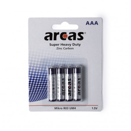 Blister 4 pilas 1 5v aaa r03
