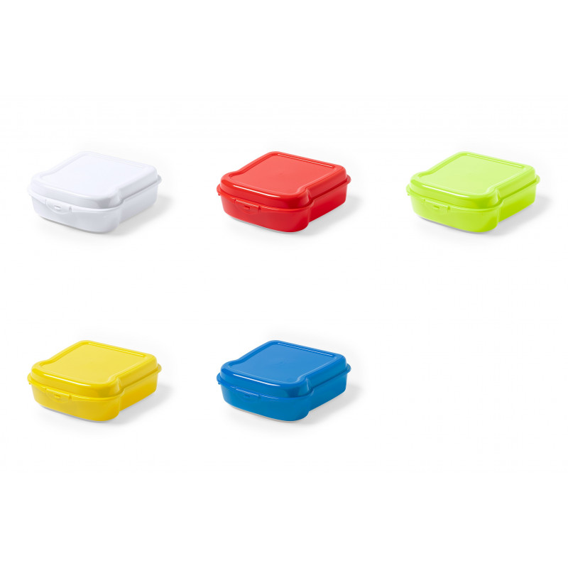 Fiambrera para Sándwich 450ml Práctica Colorida y Segura