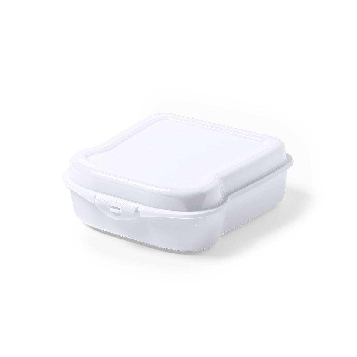 Fiambrera para niño blanca de 450ml ideal para meriendas, eventos y regalos prácticos
