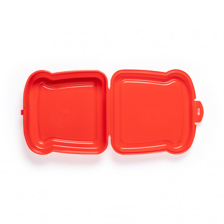 Fiambrera para niño blanca de 450ml ideal para meriendas, eventos y regalos prácticos