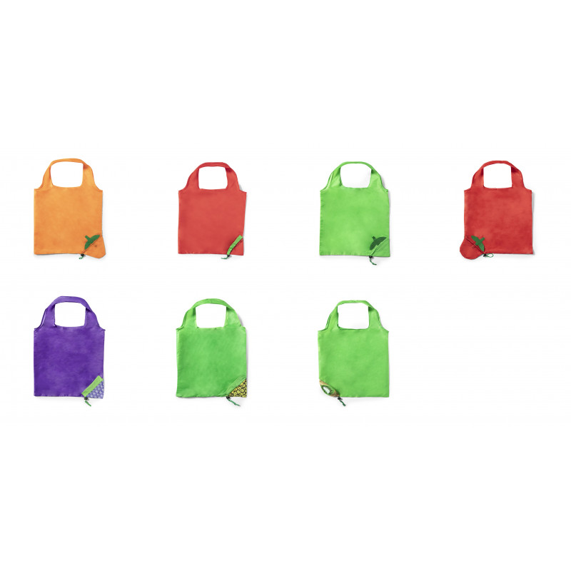 Bolsa plegable con diseño de frutas
