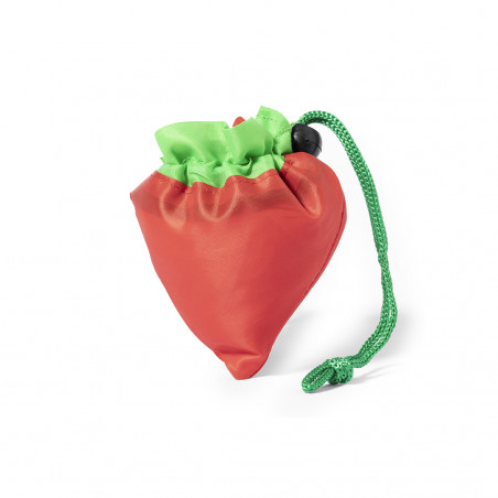Bolsa plegable con diseño de frutas