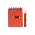 Libreta con bolígrafo