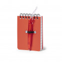 Libreta con bolígrafo