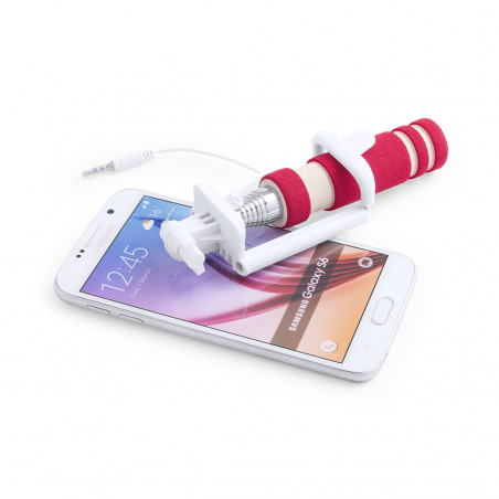 Palo Selfie con Cable y Empuñadura de Colores