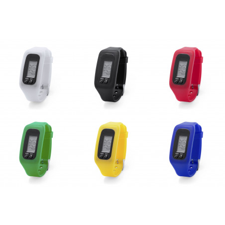 Reloj digital deportivo con correa de silicona