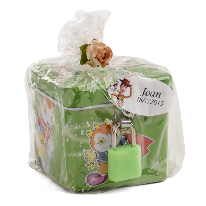 Hucha Personalizada Con Adhesivo Infantil Hucha Personalizada Con Adhesivo Infantil