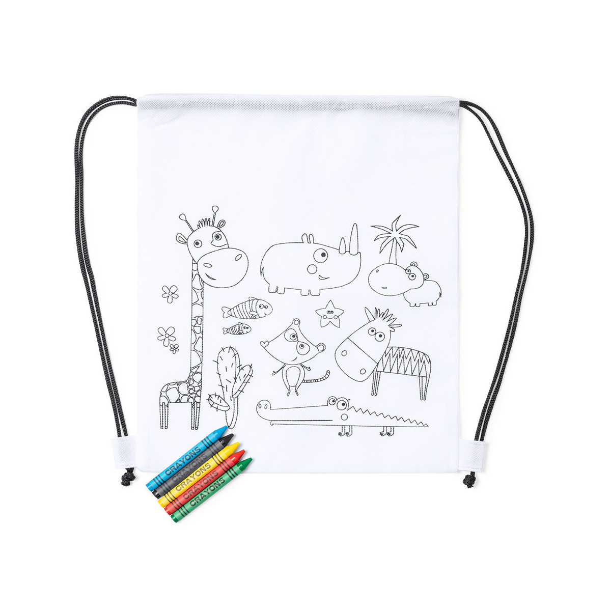 Regalo mochila infantil para pintar