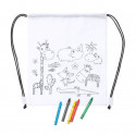 Regalo mochila infantil para pintar