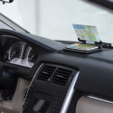 Soporte para móvil con pantalla reflectante y base antideslizante para coche