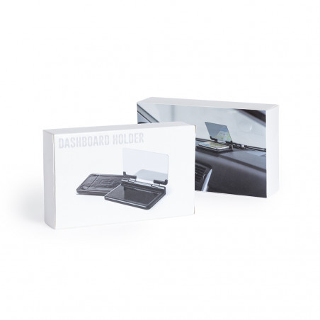 Soporte para móvil con pantalla reflectante y base antideslizante para coche