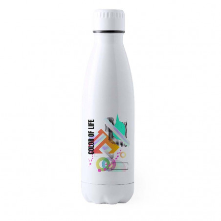 Botella térmica blanca para sublimación 700ml