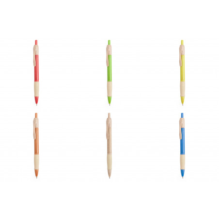 Bolígrafo ecologico de caña de trigo