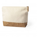 Neceser de corcho y algodón: práctico natural y con estilo sencillo