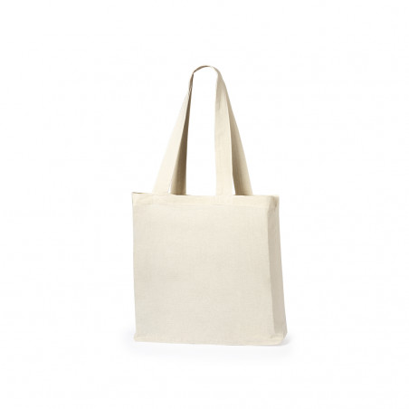 Bolsa Tote de Algodón Blanca con Asas Reforzadas 45x38x11cm