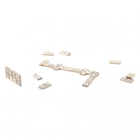 Baraja y Dominó Ecológicos: Set de Juegos Clásicos en Caja de Madera