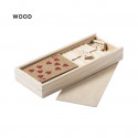 Baraja y Dominó Ecológicos: Set de Juegos Clásicos en Caja de Madera