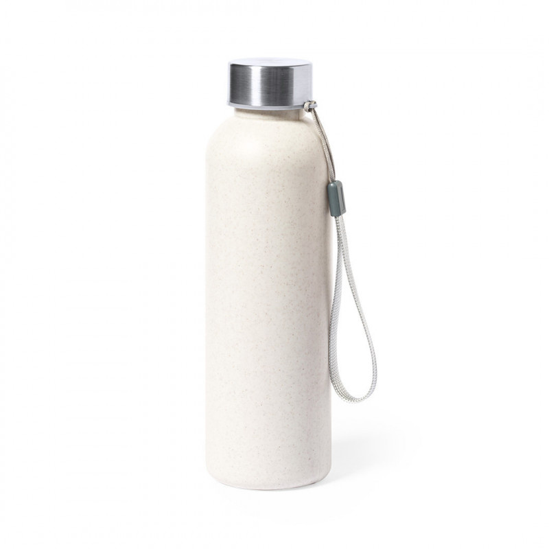 Bidón ecológico de 600 ml para invitados: práctico limpio y con diseño natural
