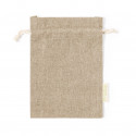 Bolsa de presentación 15x21 de algodón reciclado con cierre de cordón varios colores