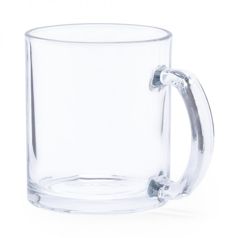 Taza de cristal transparente con estilo sencillo y mil posibilidades