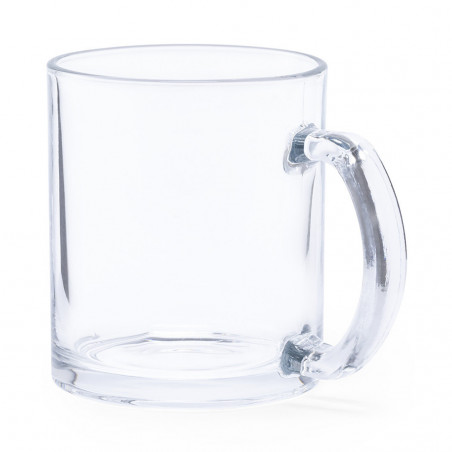 Taza de cristal transparente con estilo sencillo y mil posibilidades